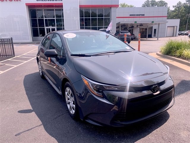 Certified 2024 Toyota Corolla LE with VIN 5YFB4MDE8RP154498 for sale in Greensboro, NC