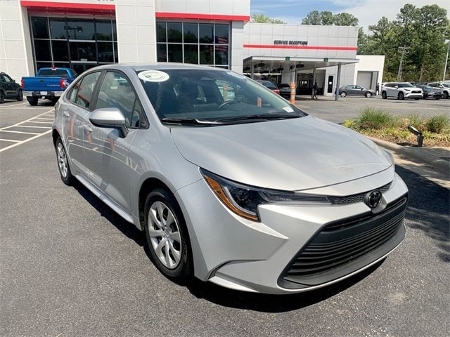 Certified 2025 Toyota Corolla LE with VIN 5YFB4MDE3SP229100 for sale in Greensboro, NC