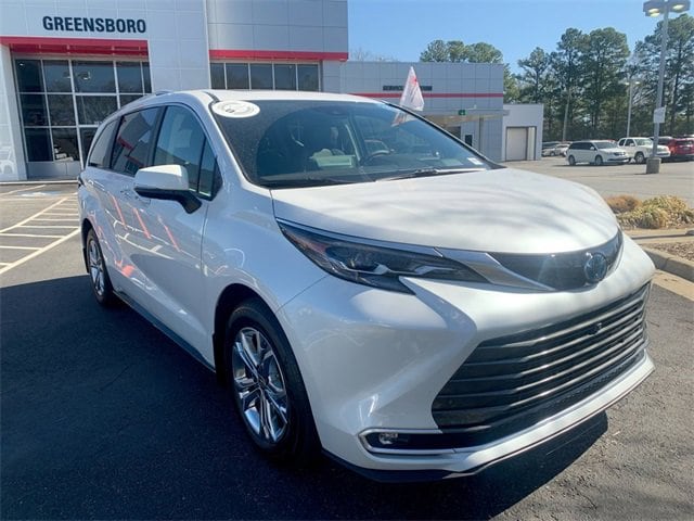 Certified 2024 Toyota Sienna Platinum with VIN 5TDESKFC2RS144897 for sale in Greensboro, NC