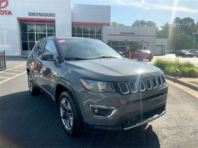 Used 2021 Jeep Compass Limited with VIN 3C4NJDCB9MT500254 for sale in Greensboro, NC