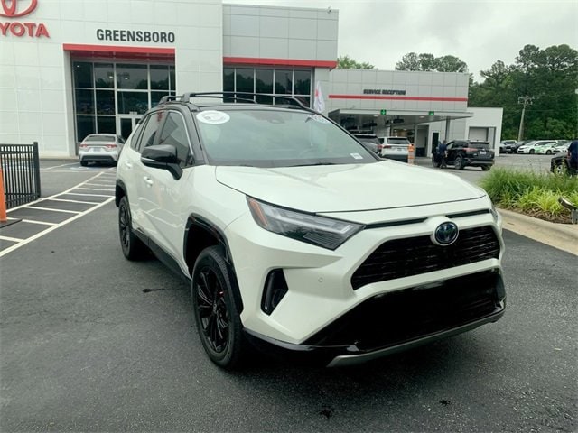 Certified 2022 Toyota RAV4 XSE with VIN 4T3E6RFV7NU080380 for sale in Greensboro, NC