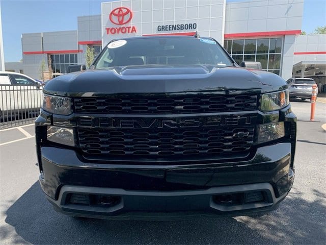 Used 2020 Chevrolet Silverado 1500 Custom with VIN 1GCRYBEK5LZ217064 for sale in Greensboro, NC