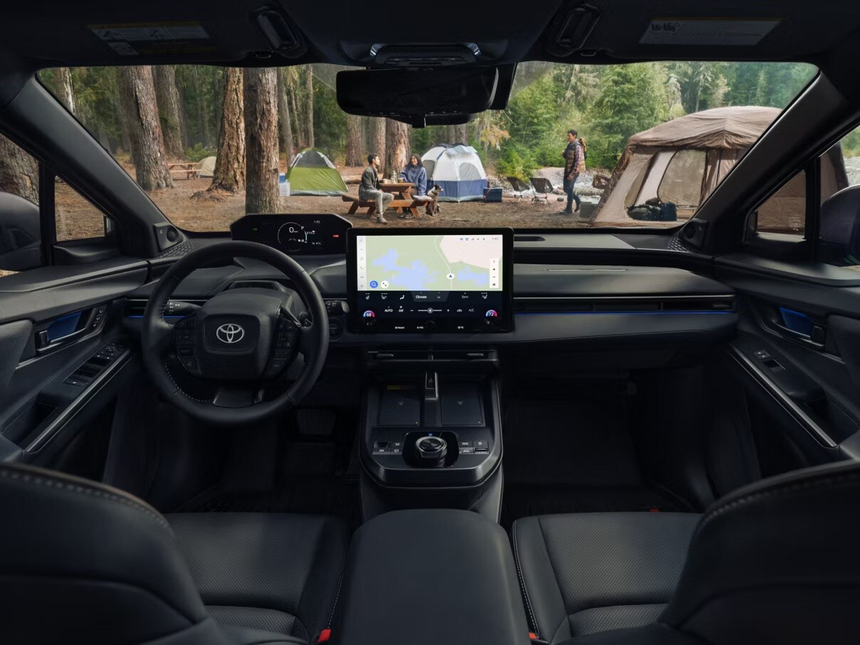 Interior of 2026 bZ Woodland