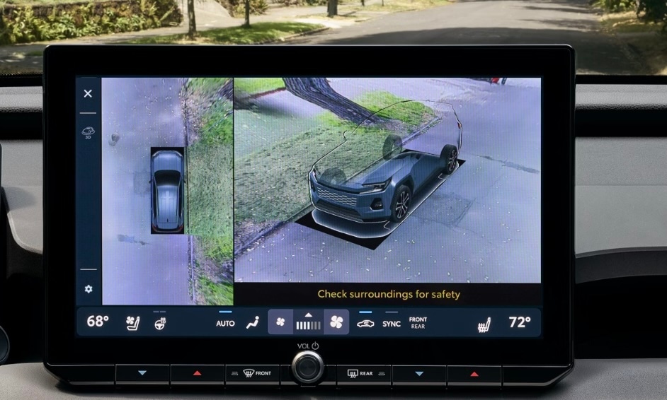  Panoramic View Monitor with 3D View