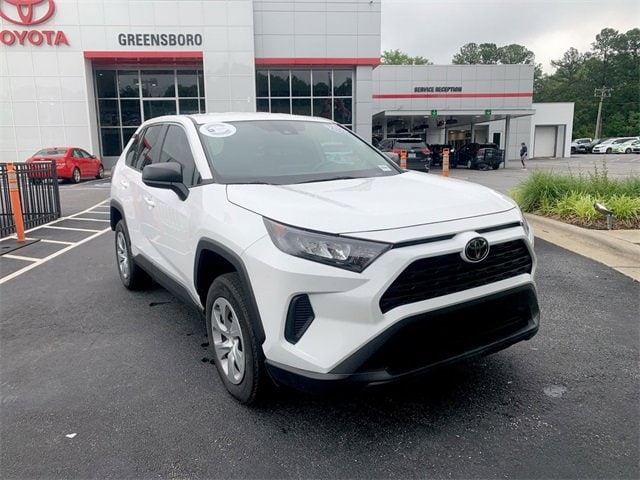 Certified 2022 Toyota RAV4 LE with VIN 2T3H1RFV4NW236399 for sale in Greensboro, NC
