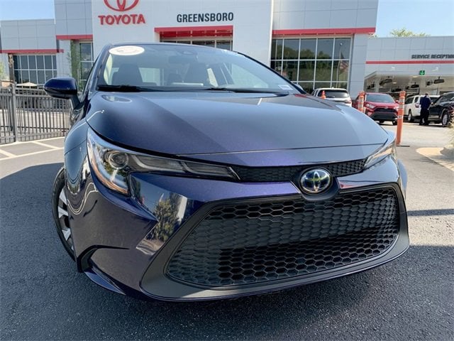 Used 2022 Toyota Corolla LE with VIN JTDEAMDE7NJ047740 for sale in Greensboro, NC