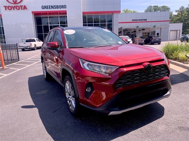 Certified 2021 Toyota RAV4 Limited with VIN JTMN1RFV5MD069078 for sale in Greensboro, NC