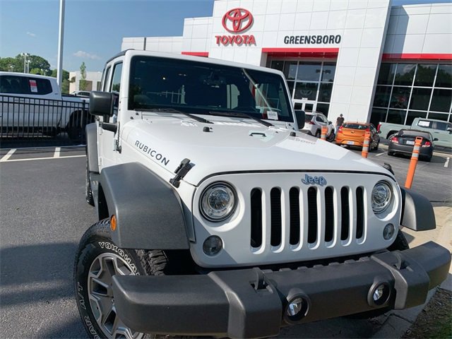 Used 2018 Jeep Wrangler JK Unlimited Rubicon with VIN 1C4BJWFG4JL846287 for sale in Greensboro, NC