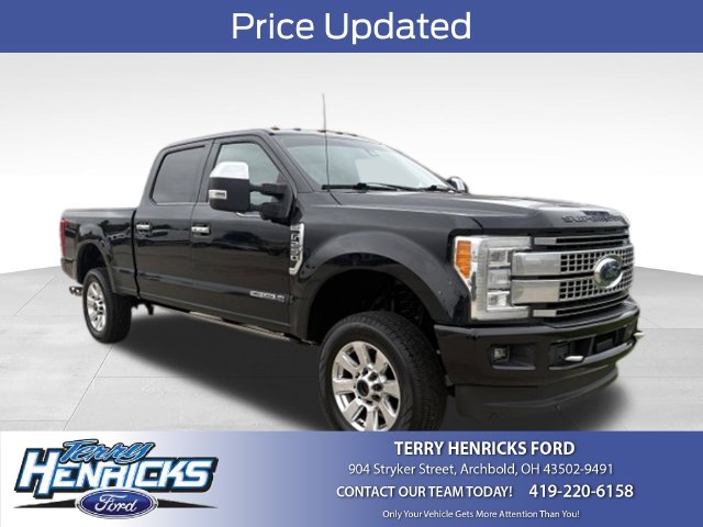 Used 2018 Ford F-250SD Platinum Truck in Archbold, OH