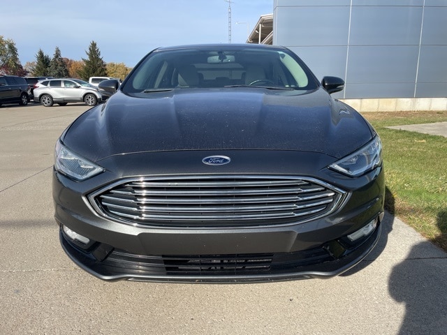 Used 2017 Ford Fusion Titanium with VIN 3FA6P0K98HR115965 for sale in Archbold, OH