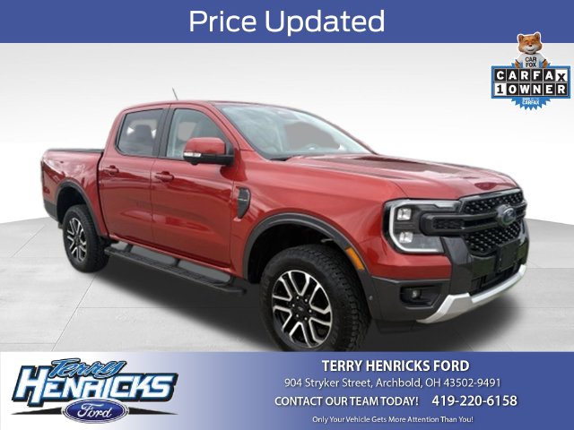 Used 2024 Ford Ranger Lariat Truck in Archbold, OH