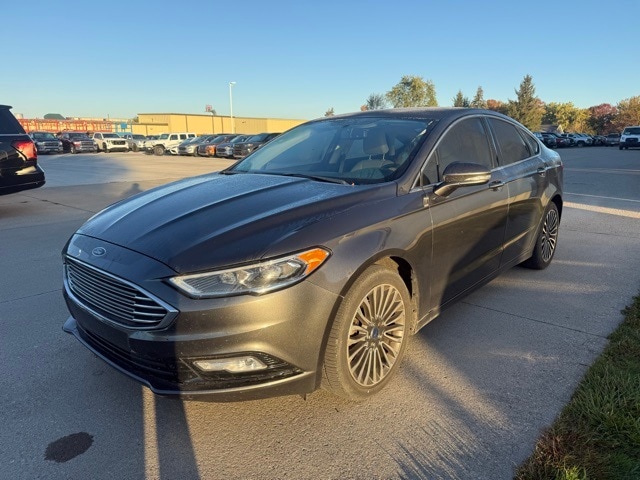 Used 2017 Ford Fusion Titanium with VIN 3FA6P0K98HR115965 for sale in Archbold, OH