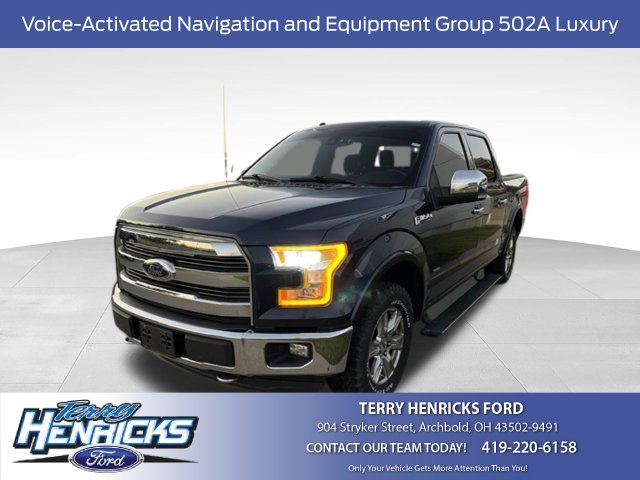 Used 2016 Ford F-150 Lariat Truck in Archbold, OH