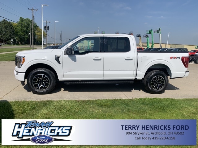 Used 2023 Ford F-150 XLT with VIN 1FTFW1E84PFC60986 for sale in Archbold, OH