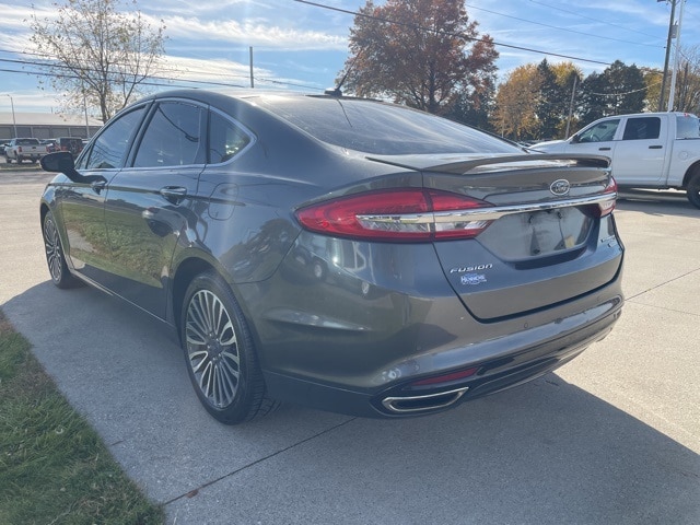 Used 2017 Ford Fusion Titanium with VIN 3FA6P0K98HR115965 for sale in Archbold, OH