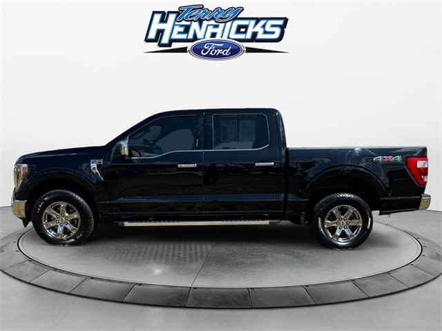 Used 2022 Ford F-150 Lariat with VIN 1FTFW1E85NFB53555 for sale in Archbold, OH