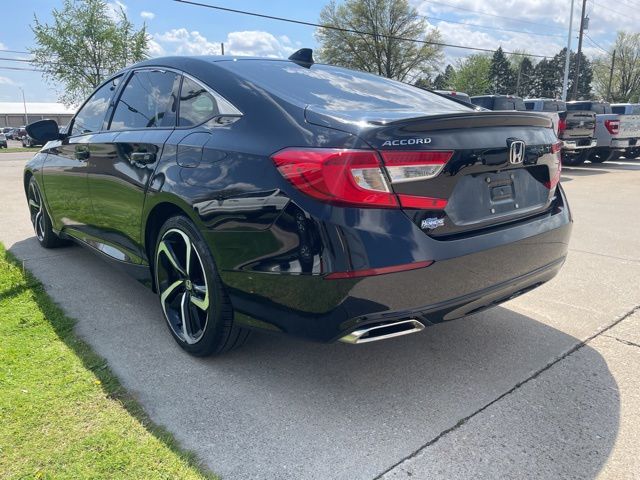 Used 2022 Honda Accord Sport with VIN 1HGCV1F34NA001578 for sale in Archbold, OH