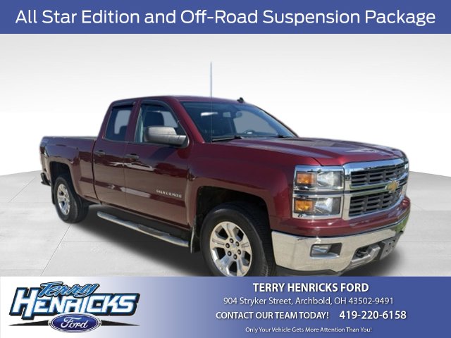 Used 2014 Chevrolet Silverado 1500 LT with VIN 1GCVKREC2EZ167924 for sale in Archbold, OH