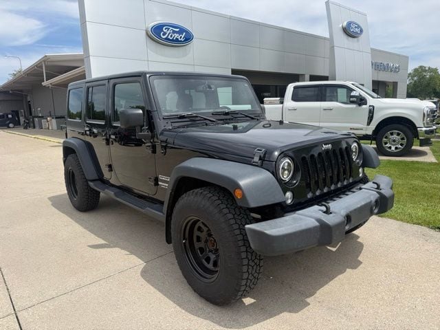 Used 2016 Jeep Wrangler Unlimited Sport with VIN 1C4BJWDG3GL283535 for sale in Archbold, OH
