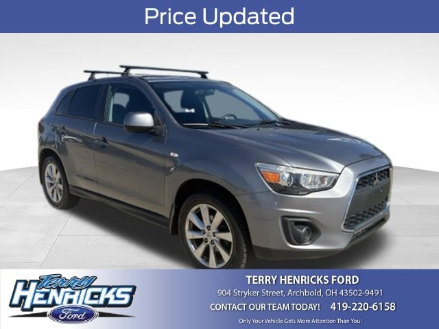 Used 2015 Mitsubishi Outlander Sport ES with VIN 4A4AP3AW4FE029607 for sale in Archbold, OH