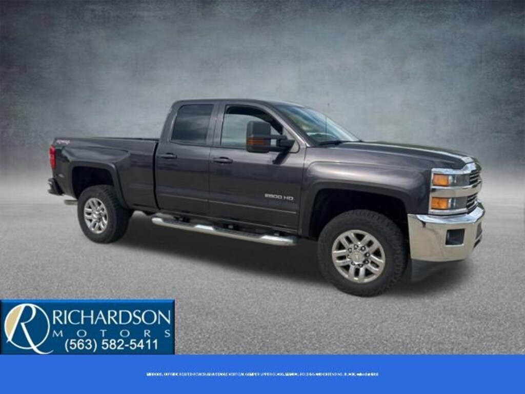 Used 2015 Chevrolet Silverado 2500 HD Double Cab Standard Box 4-Wheel Drive LT Truck