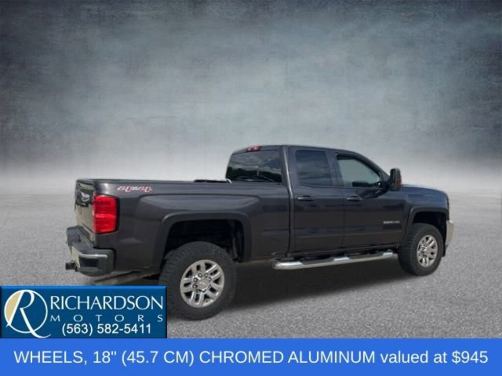 Used 2015 Chevrolet Silverado 2500 HD Double Cab Standard Box 4-Wheel Drive LT Truck