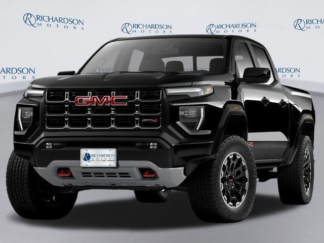 Onyx Black 2026 GMC Canyon AT4 Crew Cab 4WD Pickup Truck Four-Wheel Drive Automatic