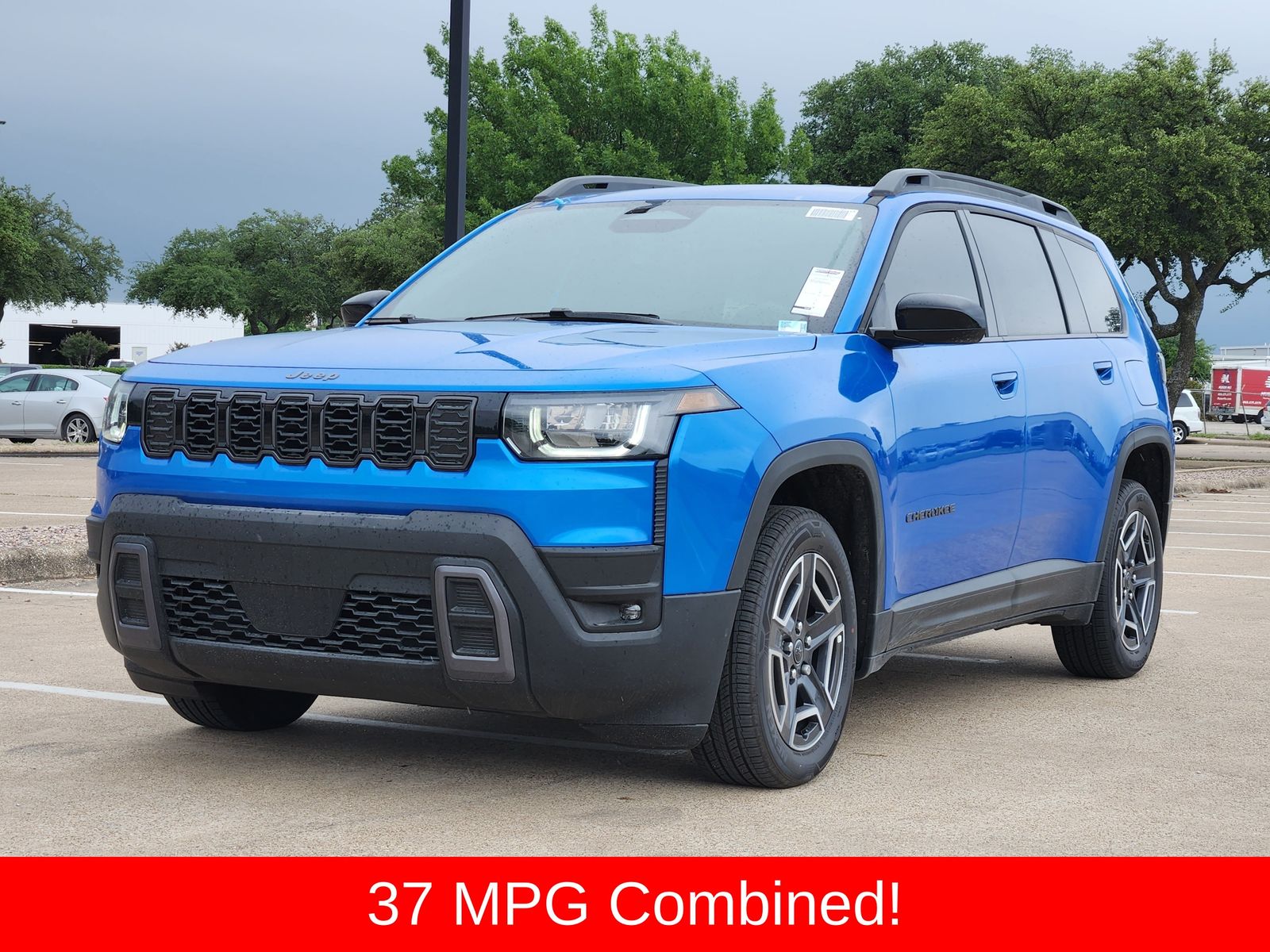 New 2026 Hydro Blue Pearlcoat Jeep LAREDO 4X4 image 2