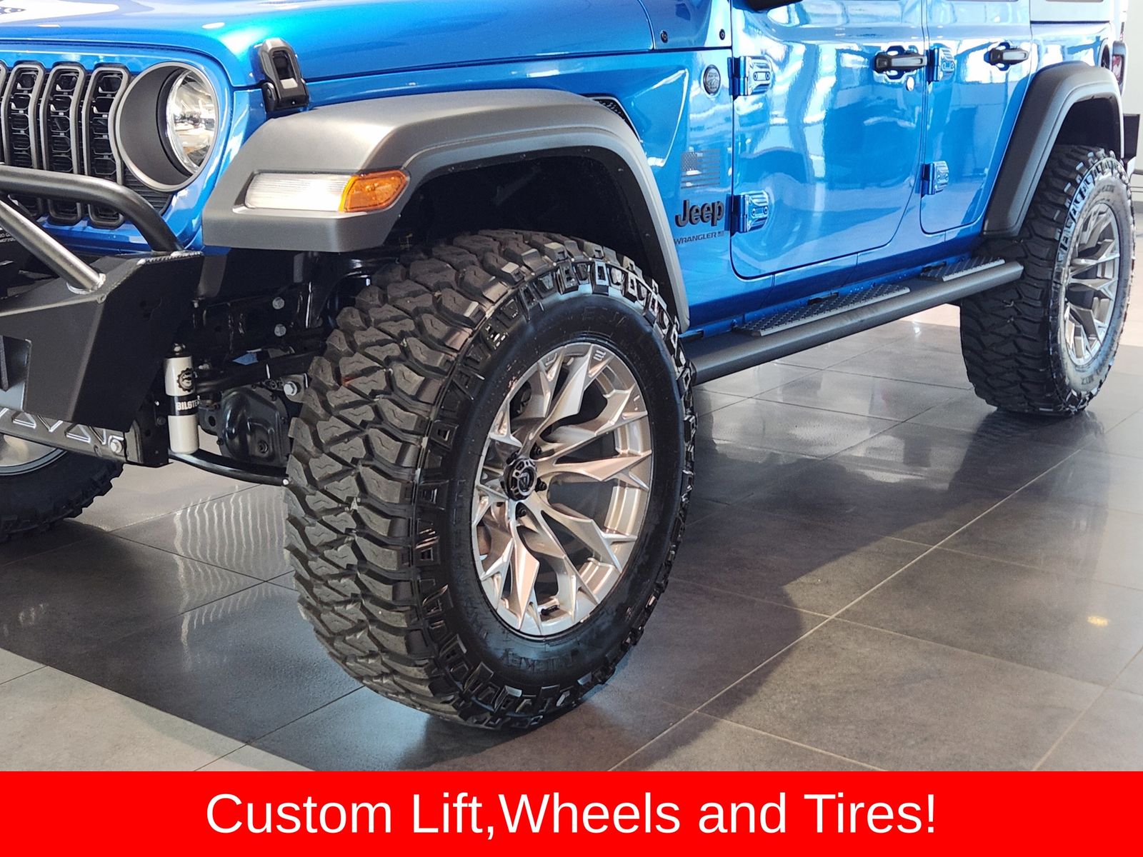 New 2026 Hydro Blue Pearlcoat Jeep 4-DOOR SPORT image 11