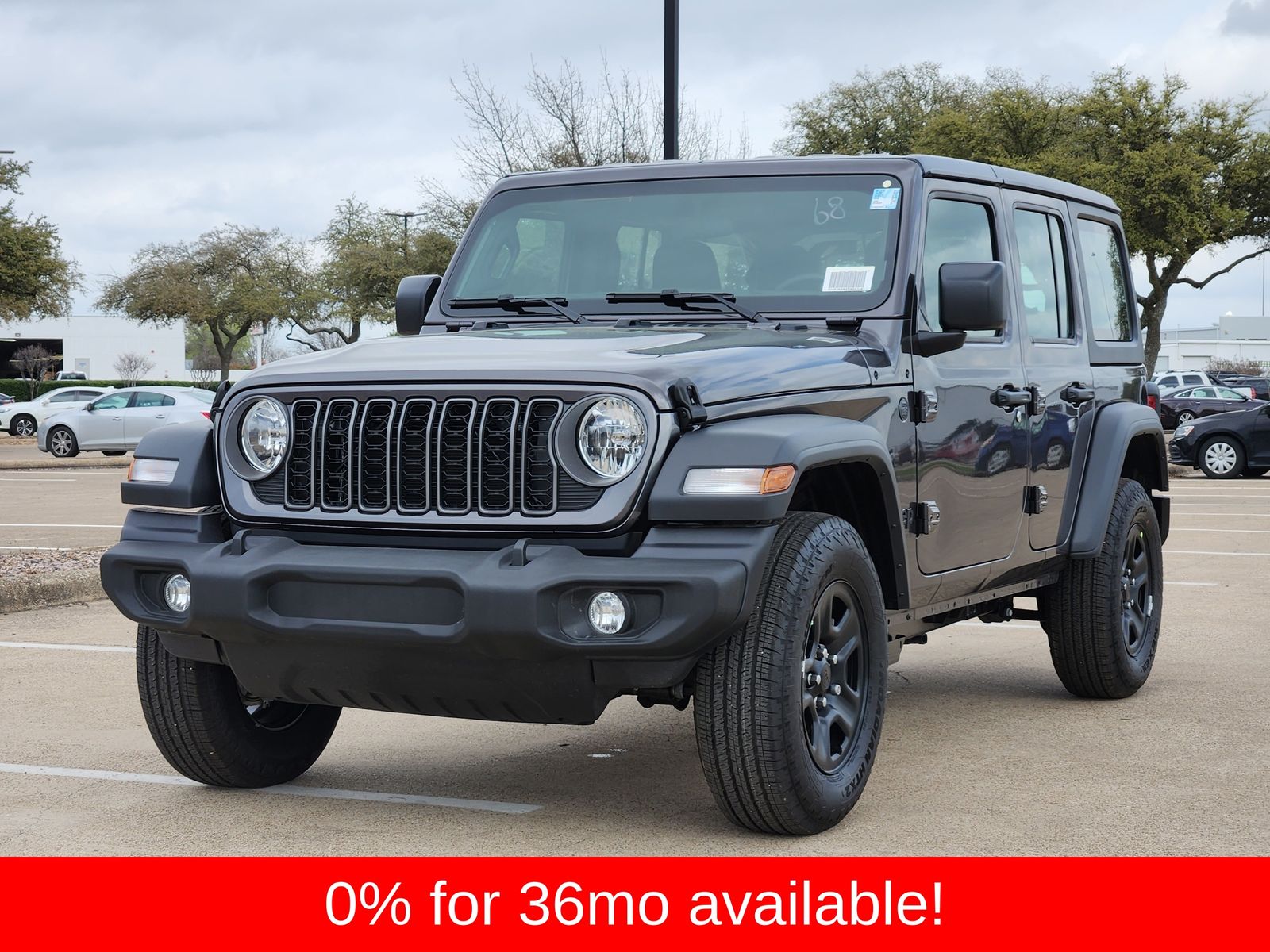 New 2026 Granite Crystal Jeep 4-DOOR SPORT image 2