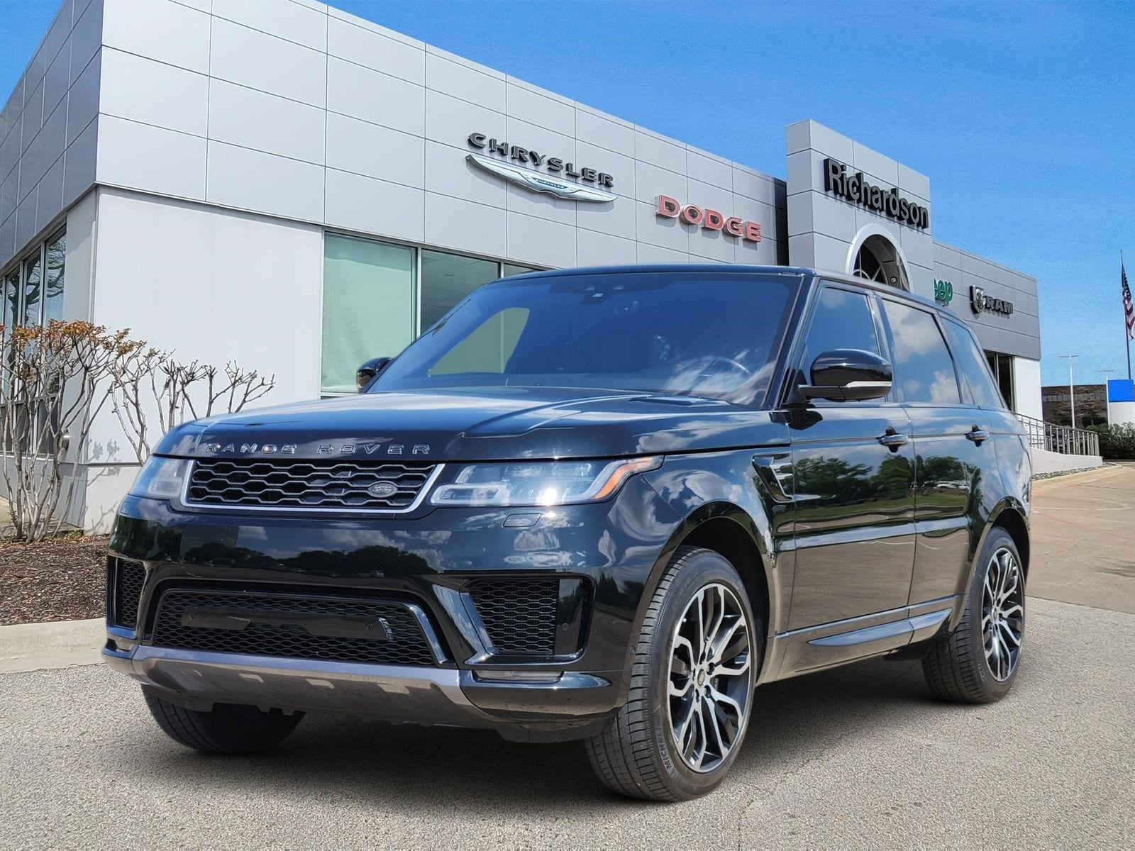 Used 2020 Land Rover Range Rover Sport HSE with VIN SALWR2RY4LA700681 for sale in Richardson, TX