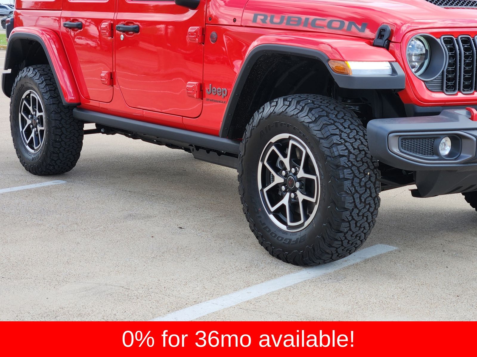 New 2026 Firecracker Red Jeep 4-DOOR RUBICON image 11