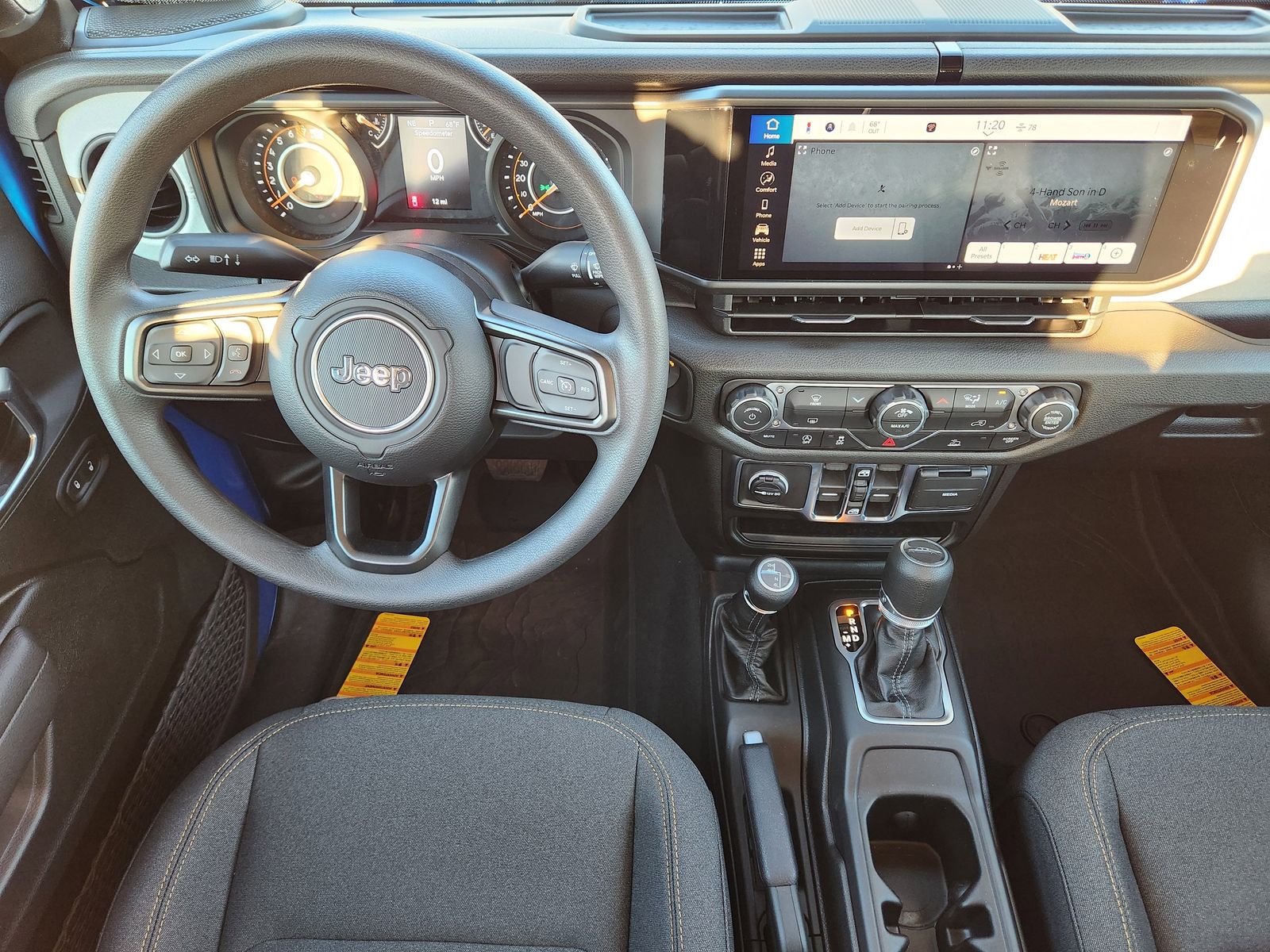 New 2026 Hydro Blue Pearlcoat Jeep SPORT 4X4 image 34