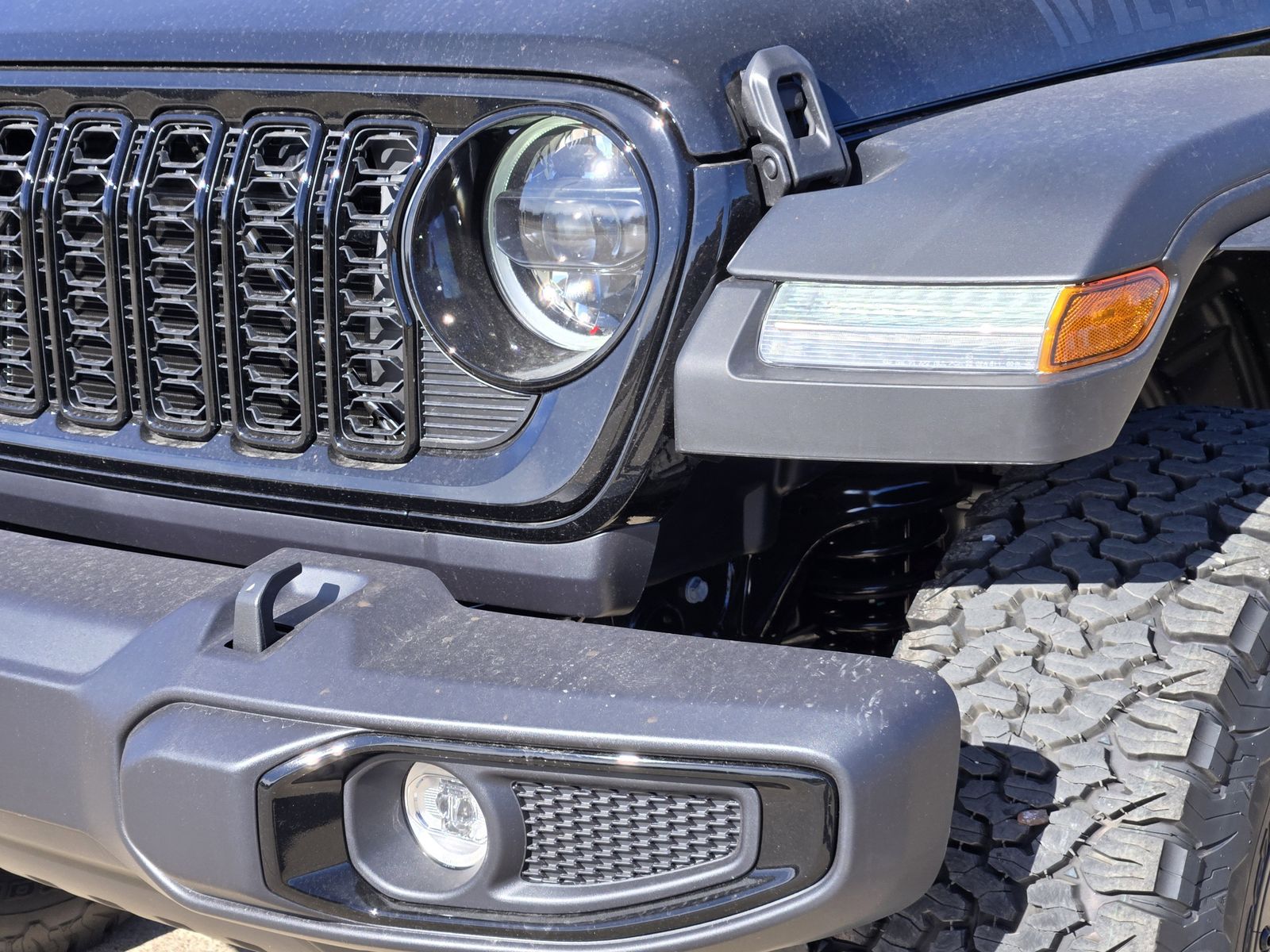 New 2026 Black Jeep 4-DOOR WILLYS image 8