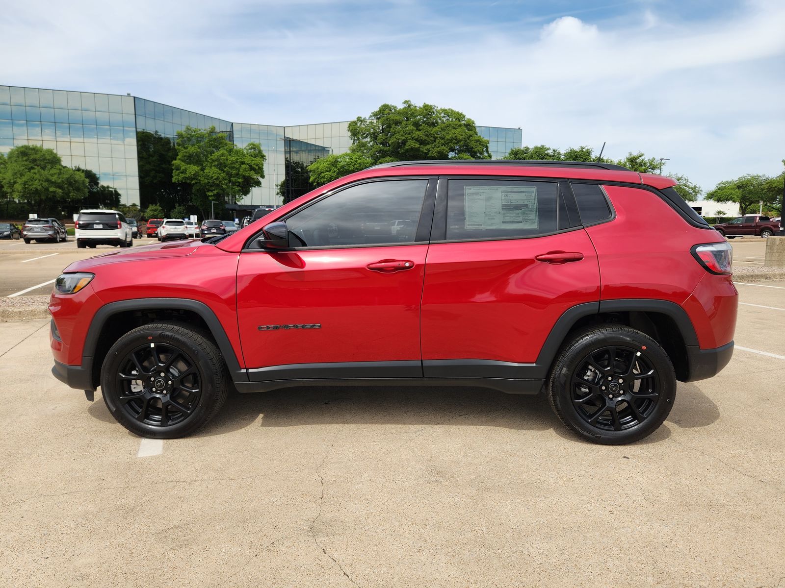 New 2026 Red Hot Pearlcoat Jeep LATITUDE ALTITUDE 4X4 image 3