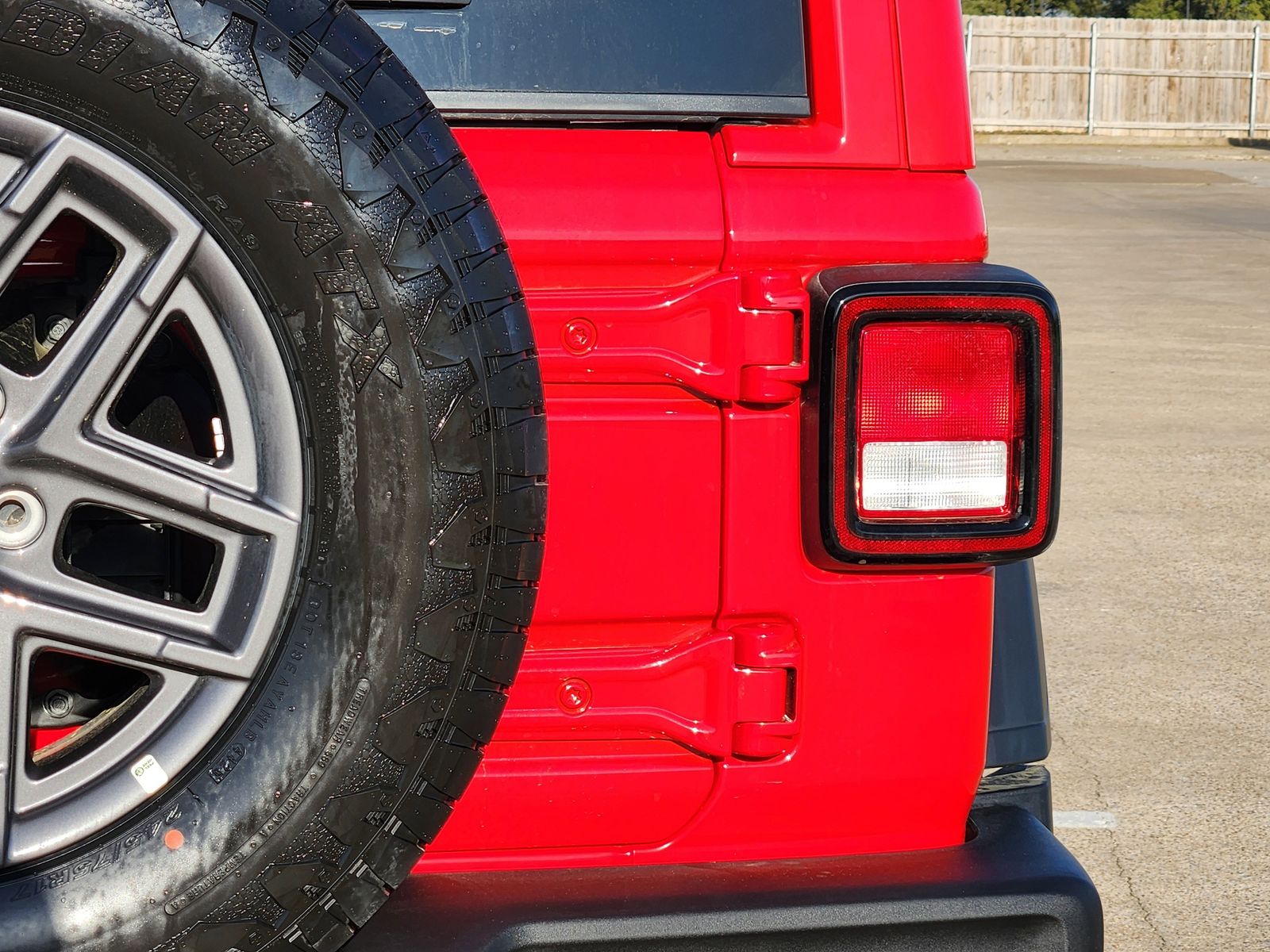 New 2026 Firecracker Red Jeep 4-DOOR SPORT S image 16