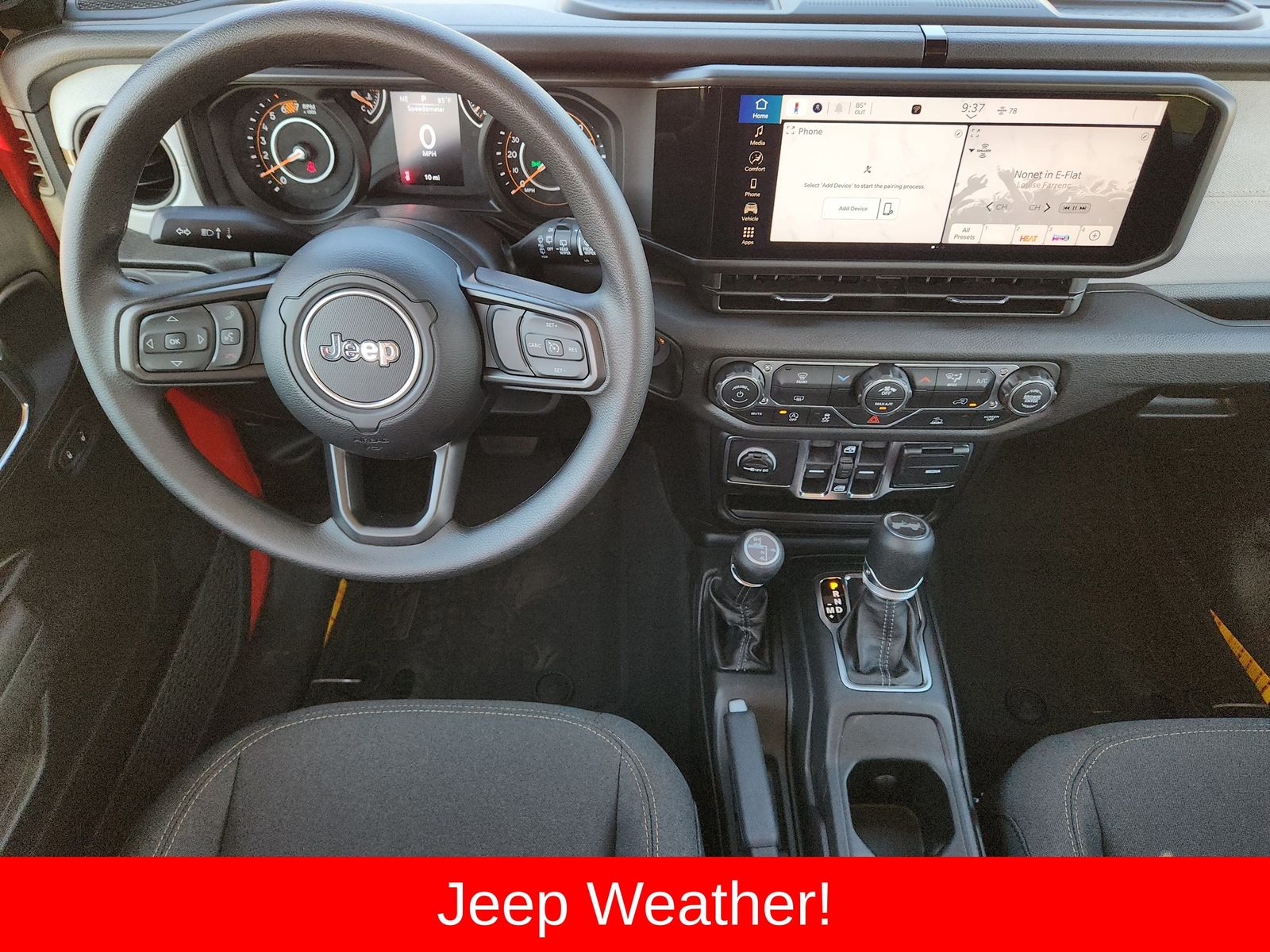 New 2026 Firecracker Red Jeep 4-DOOR SPORT image 34