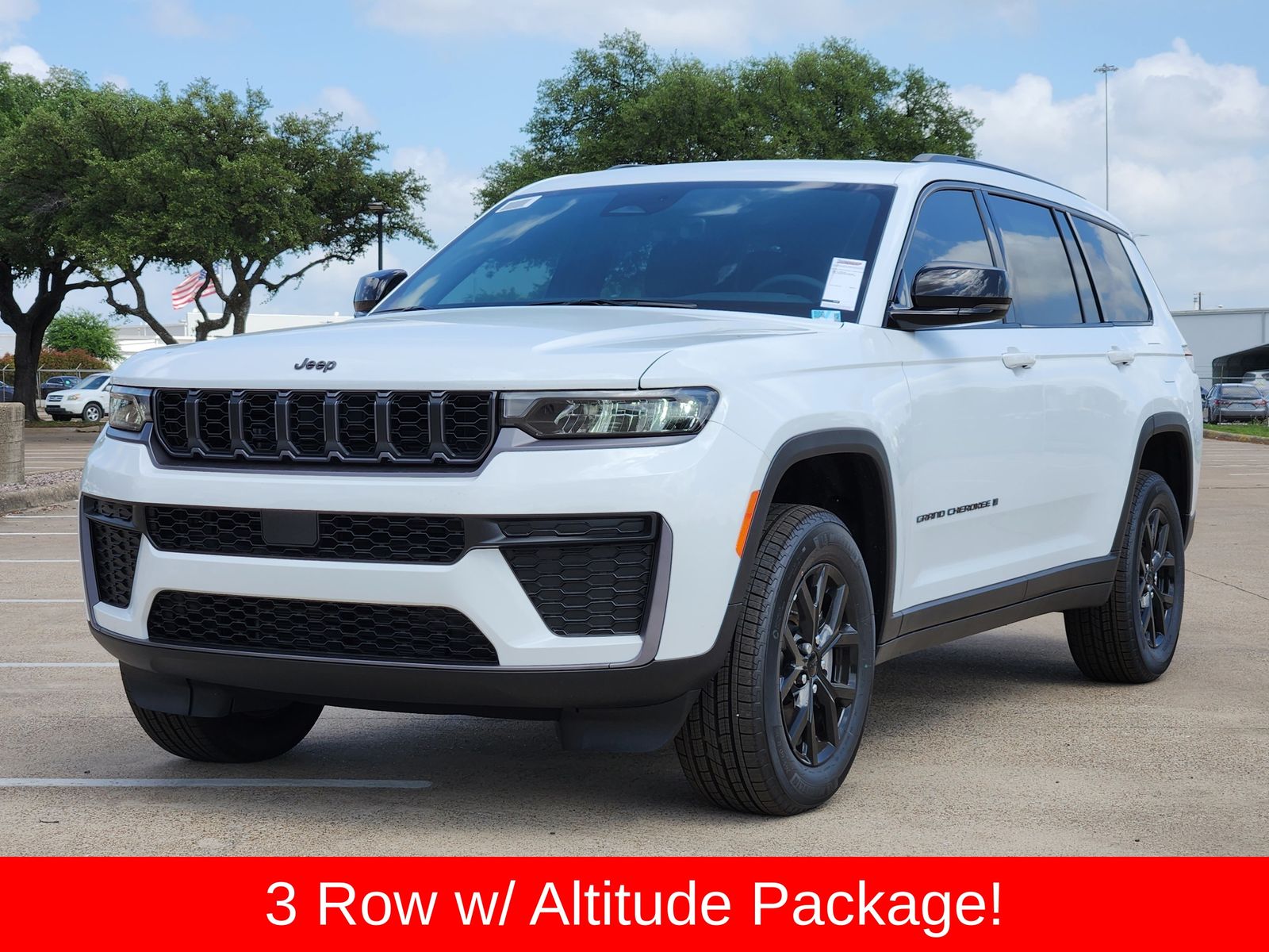 New 2026 Bright White Jeep L LAREDO ALTITUDE 4X4 image 2