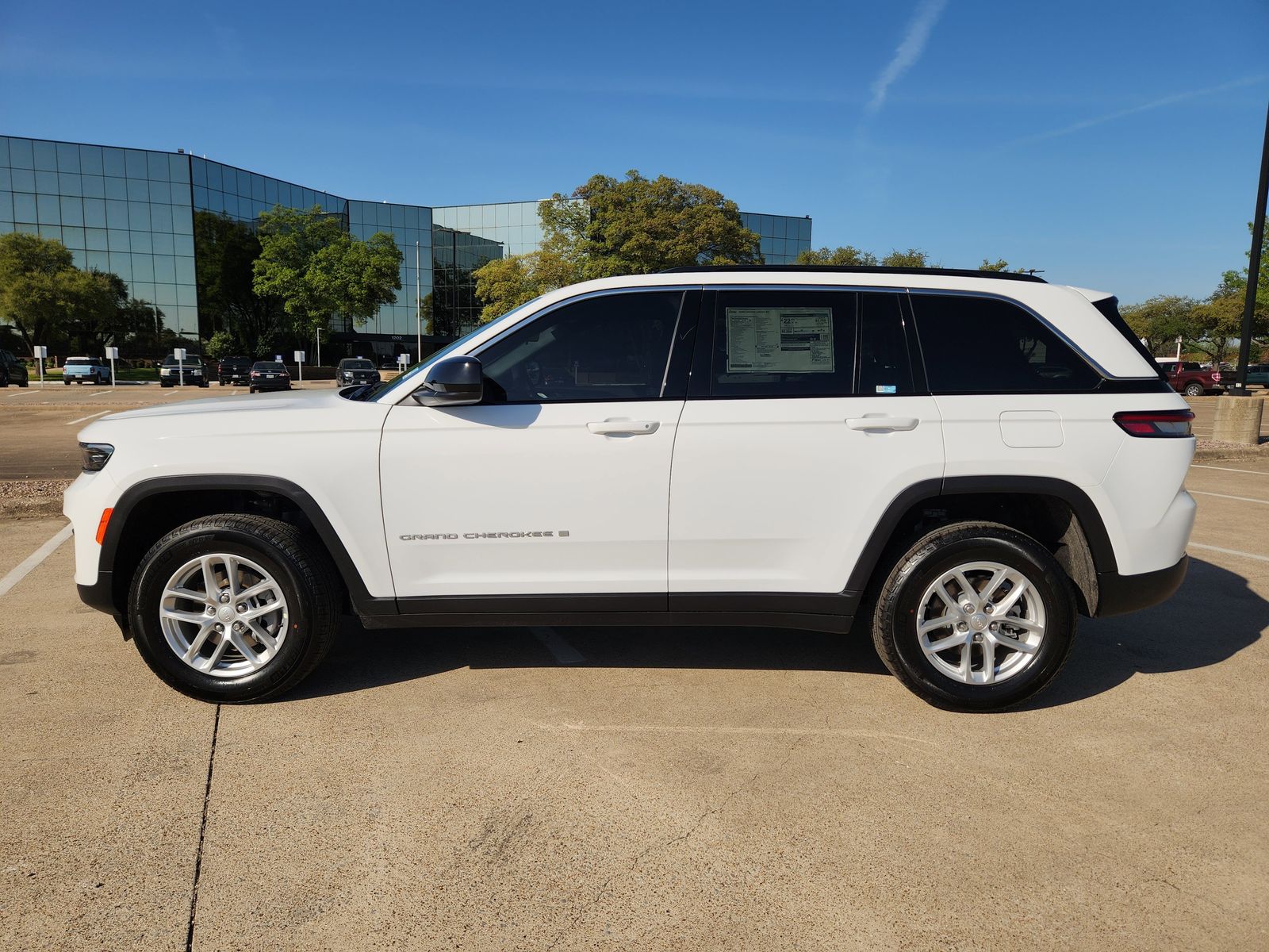 New 2026 Bright White Jeep LAREDO X 4X2 image 3