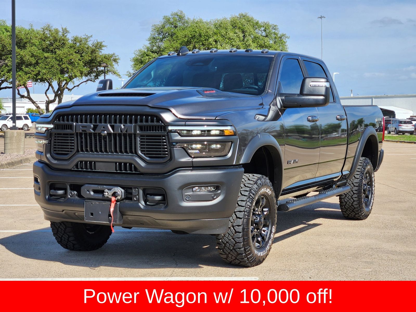 New 2026 Granite Crystal Ram POWER WAGON CREW CAB 4X4 6
