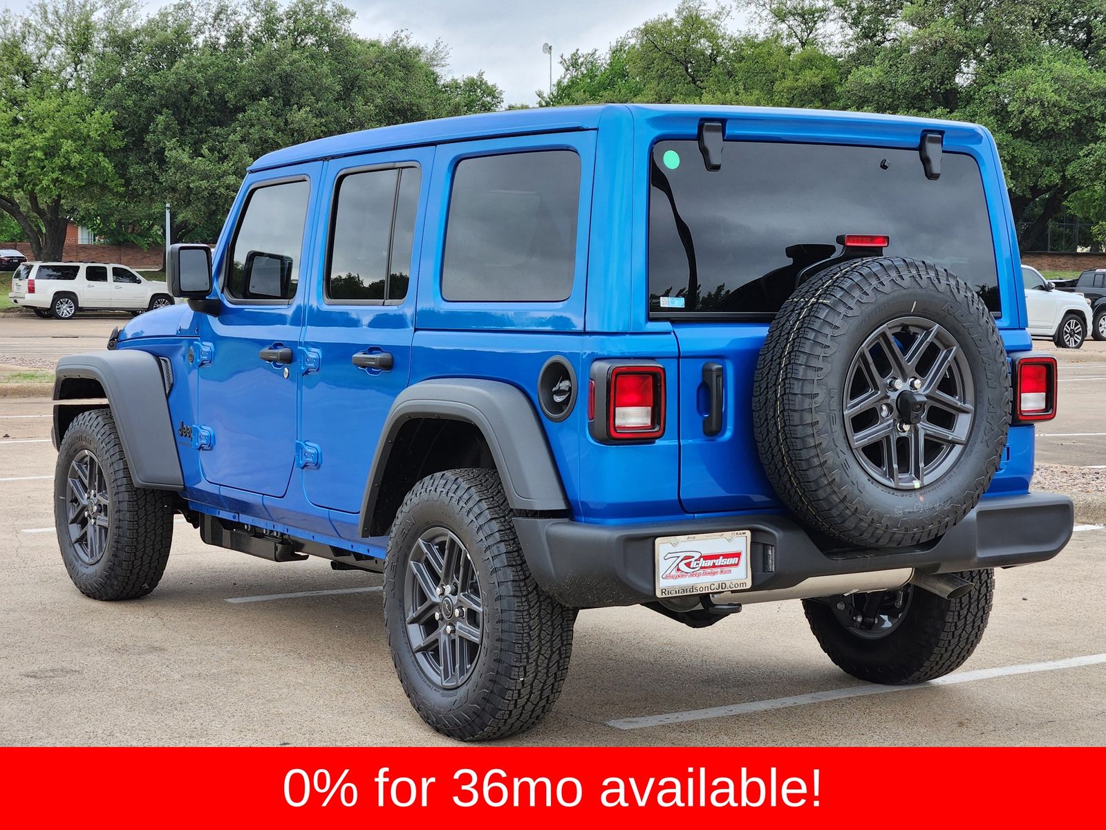 New 2026 Hydro Blue Pearlcoat Jeep 4-DOOR SPORT S image 4
