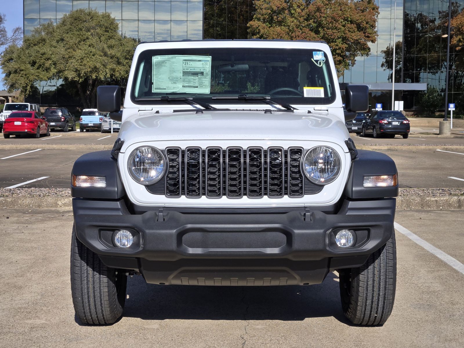 New 2026 Bright White Jeep 2-DOOR SPORT image 7