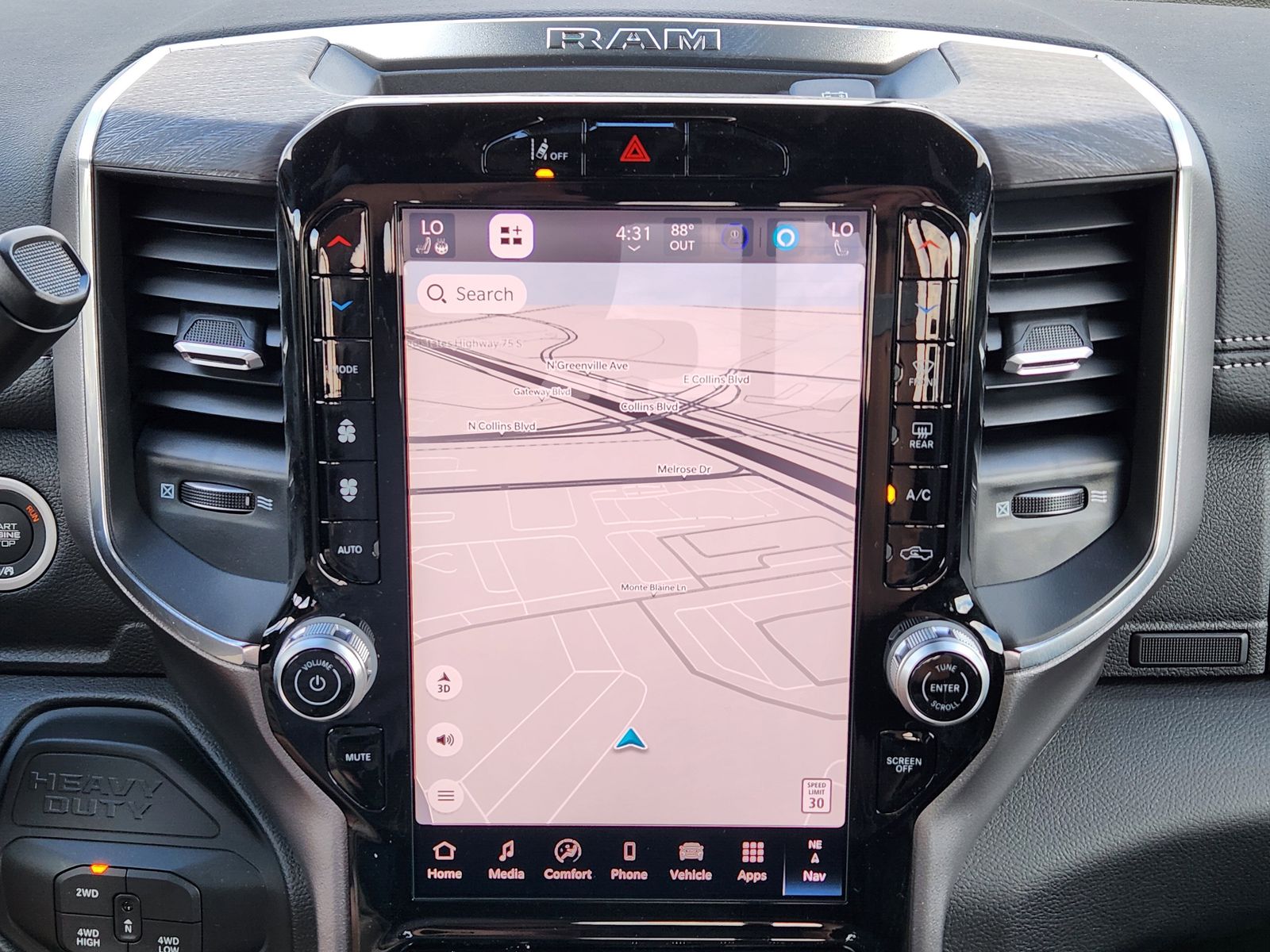 New 2026 Forged Blue Ram LARAMIE CREW CAB 4X4 6