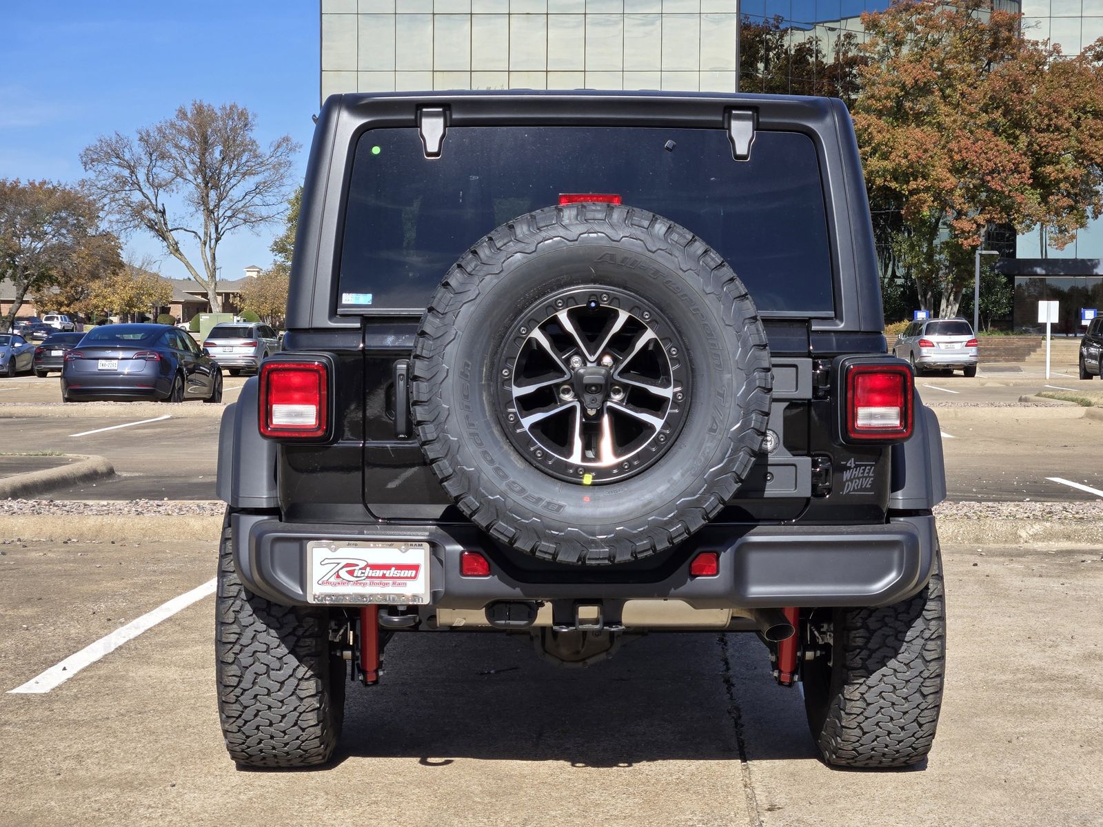 New 2026 Black Jeep 4-DOOR WILLYS image 5