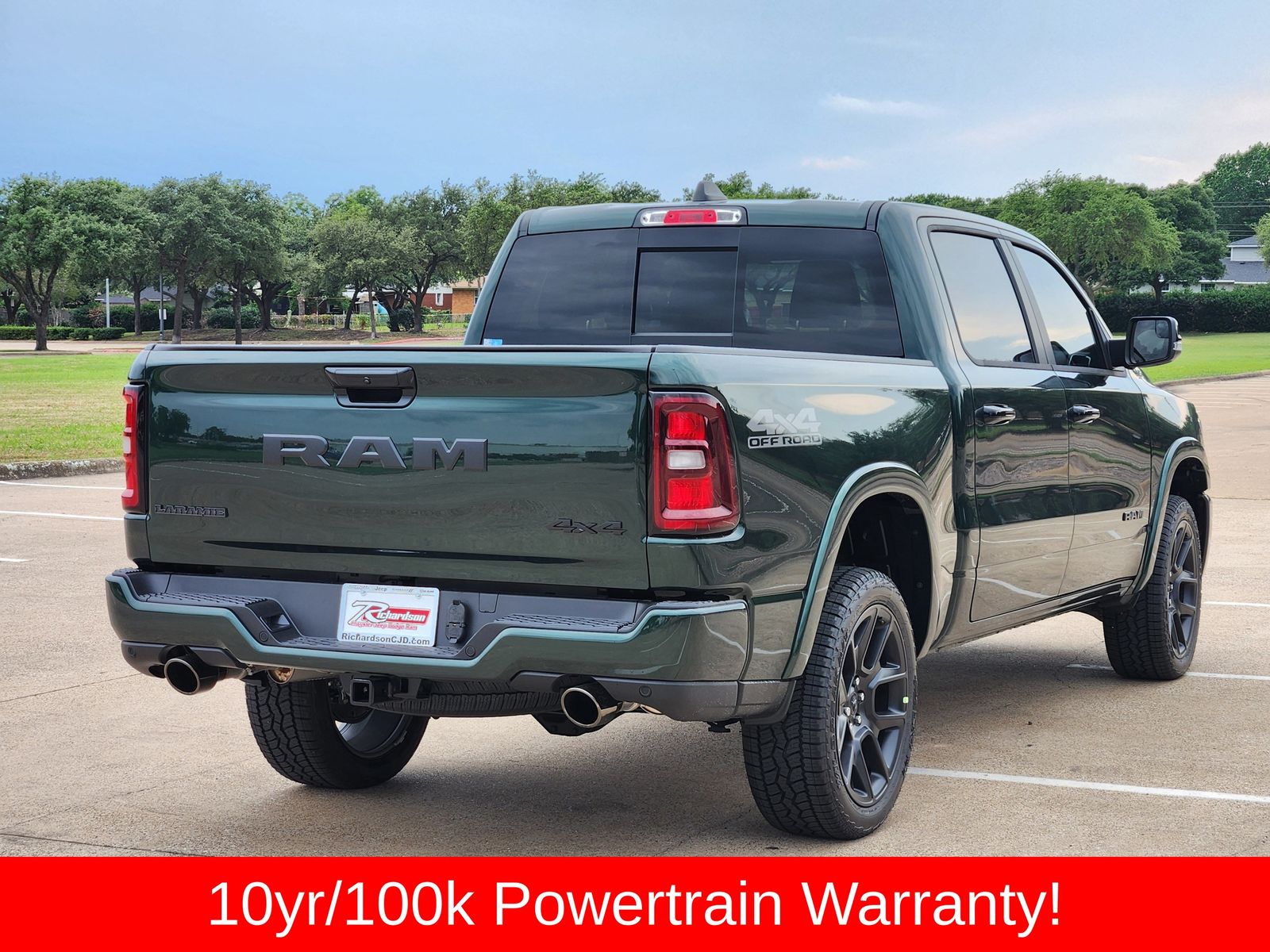 New 2026 Serrano Green Ram LARAMIE CREW CAB 4X4 5