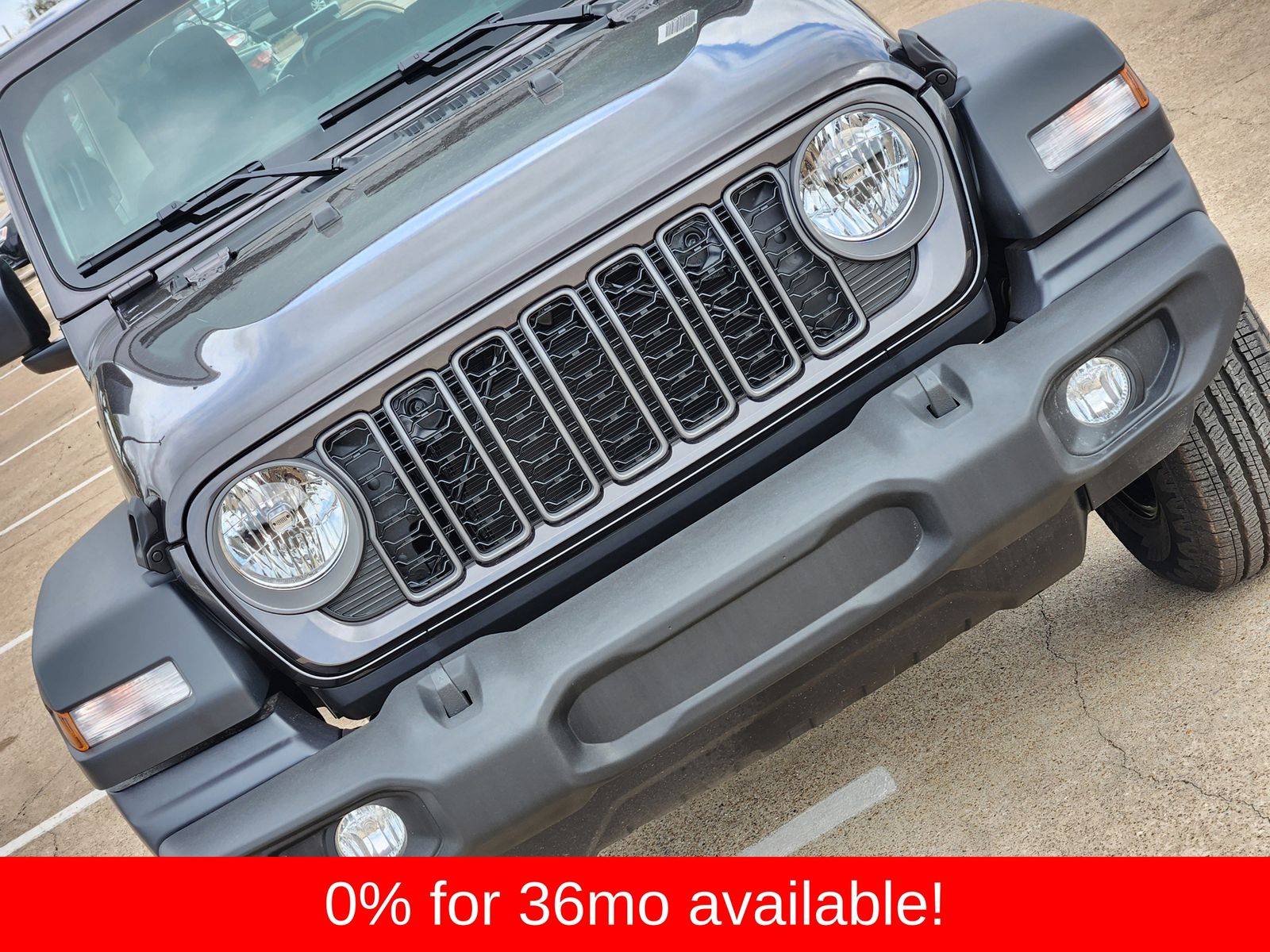 New 2026 Granite Crystal Jeep 4-DOOR SPORT image 14