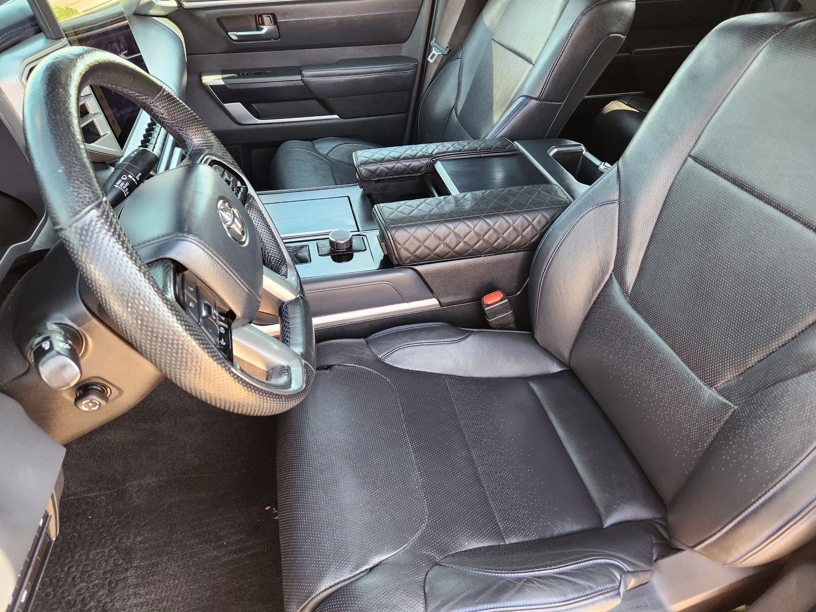 Used 2022 Midnight Black Toyota Platinum 3.5L V6 image 10