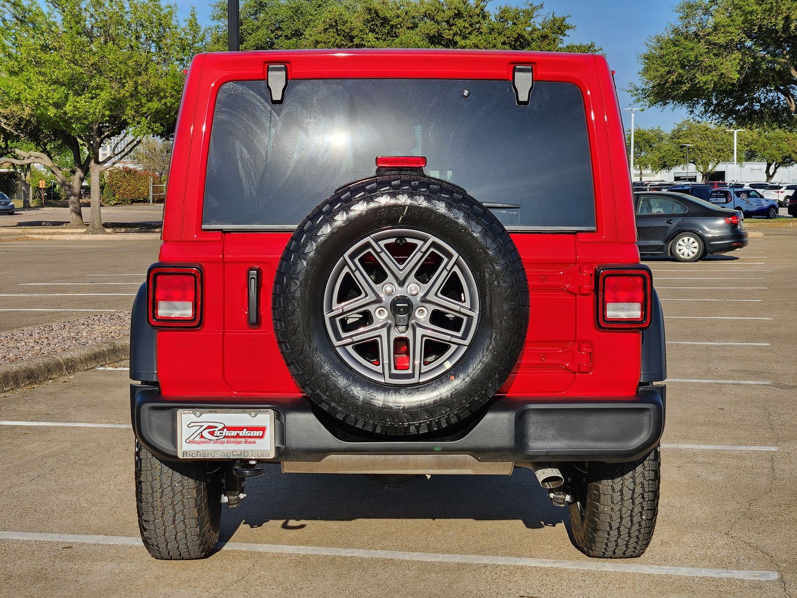 New 2026 Firecracker Red Jeep 4-DOOR SPORT S image 5