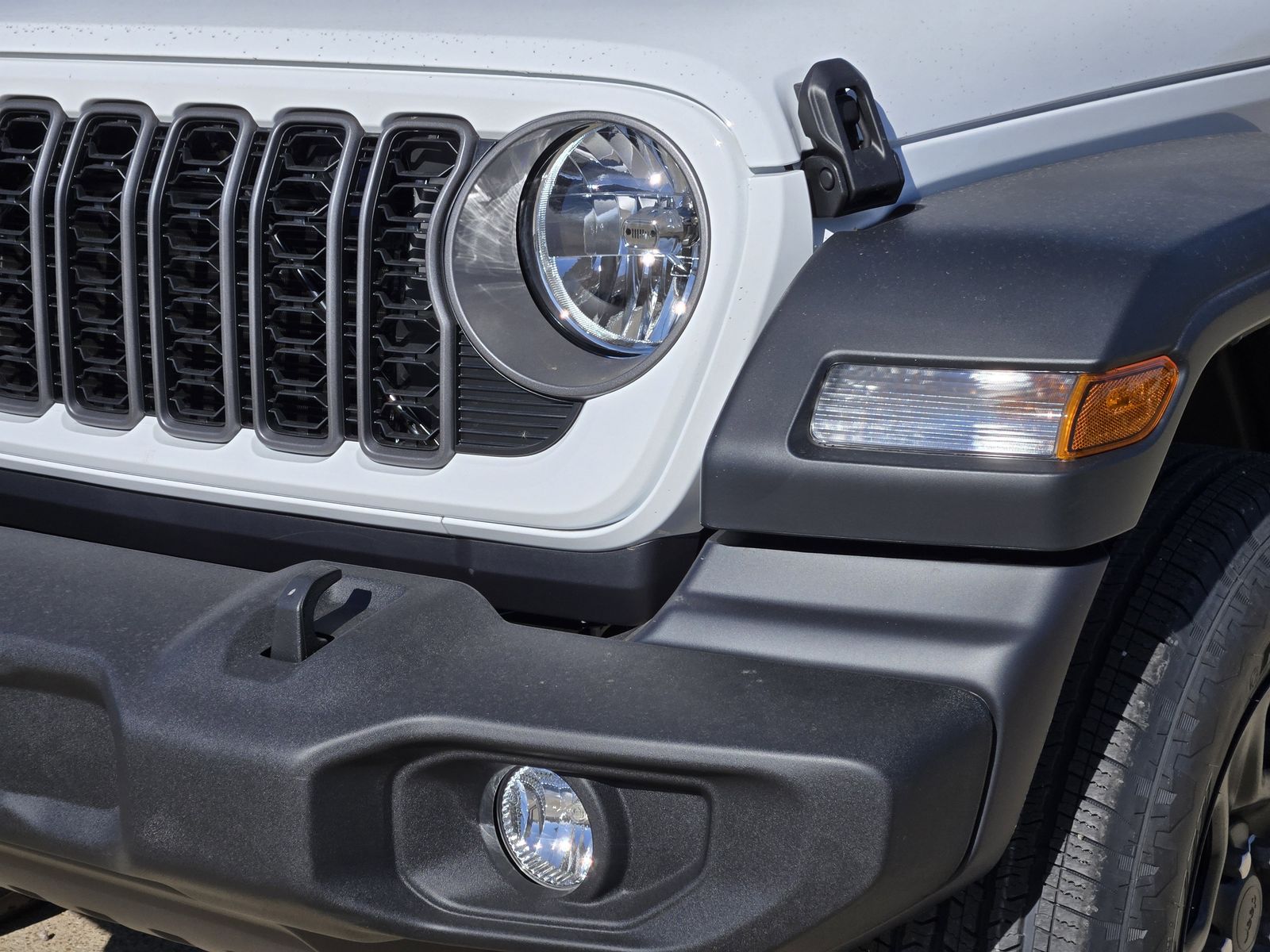 New 2026 Bright White Jeep 2-DOOR SPORT image 8