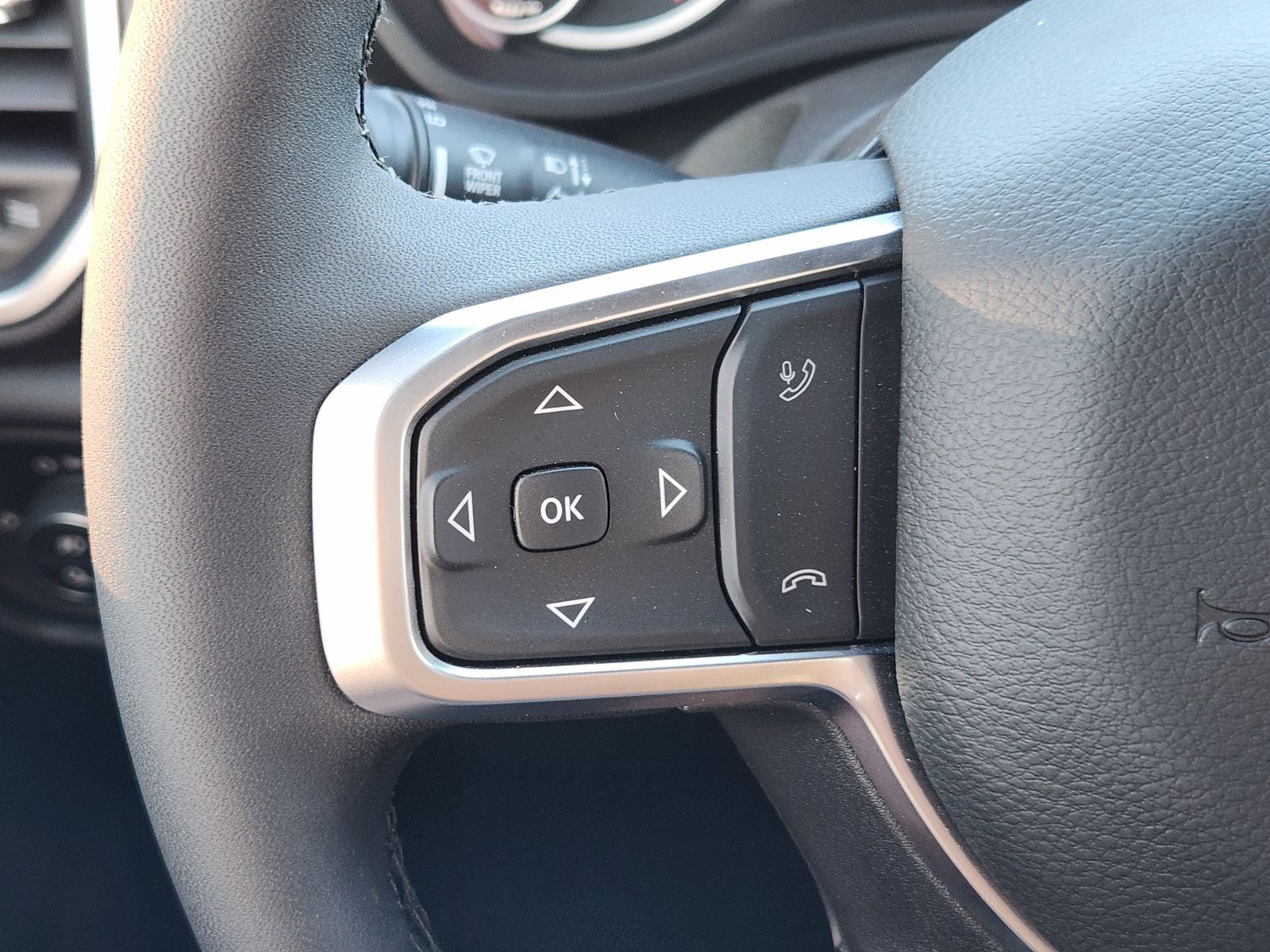 New 2025 Bright White Ram BIG HORN CREW CAB 4X4 6